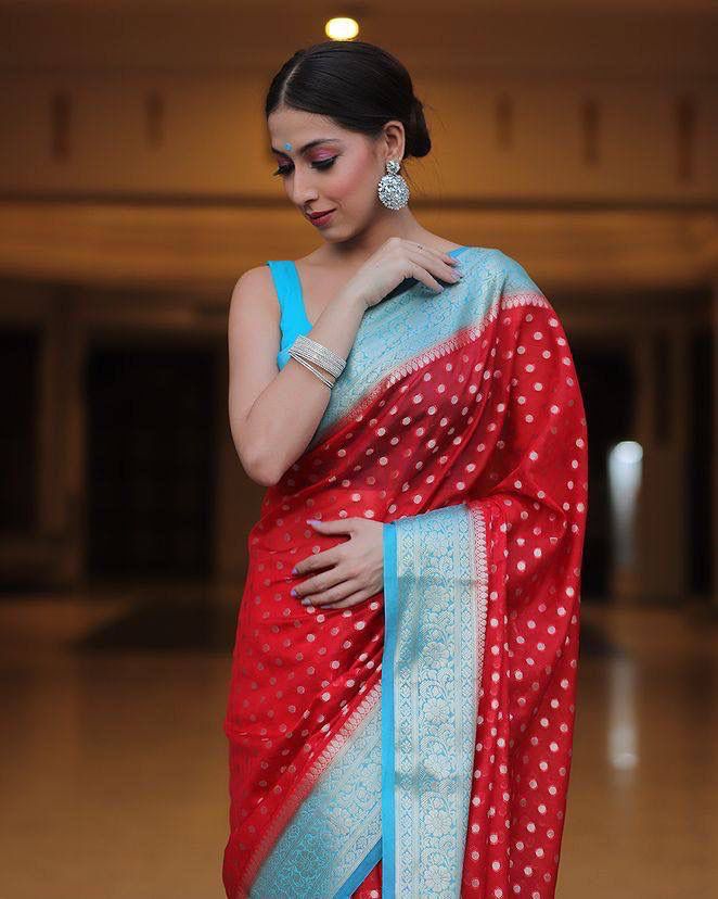 SF 682 Organic Banarasi Lichi Silk Sarees Wholesale Price In Surat